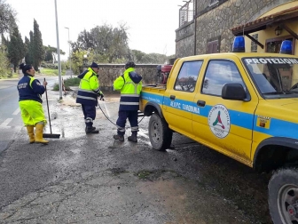 Maltempo - Un intervento dell'Aeopc di Tarquinia