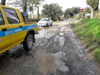 Maltempo - Un intervento dell'Aeopc di Tarquinia