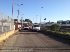 Viterbo - Ponte di Cetti - Emergenza rifiuti