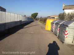 Viterbo - Ponte di Cetti - Emergenza rifiuti