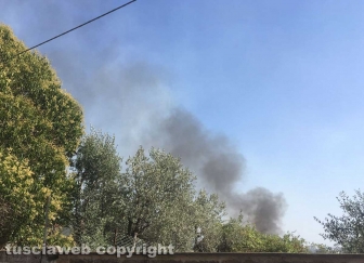 Ennesimo incendio a Ponte di Cetti