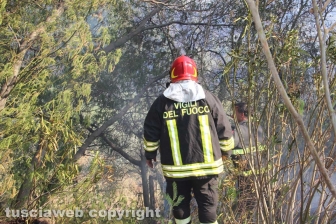 Ennesimo incendio a Ponte di Cetti