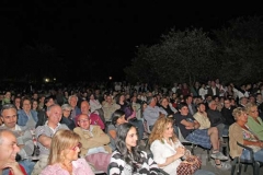 Enrico Mentana con Filippo Rossi a Caffeina