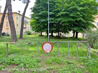 Erba alta tra via del Massaro e via Pietro Vanni