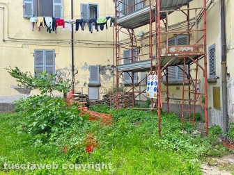 Erba alta tra via del Massaro e via Pietro Vanni
