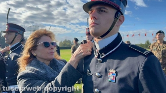 Esercito - Cerimonia consegna dei gradi di maresciallo agli allievi del 25esimo corso