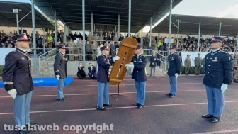 Esercito - Cerimonia consegna dei gradi di maresciallo agli allievi del 25esimo corso