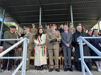 Esercito - Cerimonia consegna dei gradi di maresciallo agli allievi del 25esimo corso