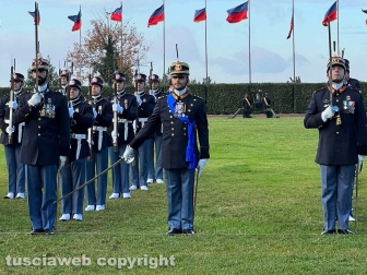 Esercito - Cerimonia consegna dei gradi di maresciallo agli allievi del 25esimo corso