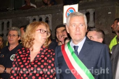 Il prefetto Scolamiero e il sindaco Michelini