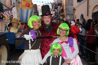 Ronciglione - Carnevale 2018 - Sfilano carri e maschere