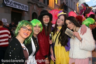 Ronciglione - Carnevale 2018 - Sfilano carri e maschere