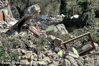 Bolsena - Forte esplosione distrugge casa
