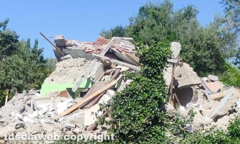 Bolsena - Forte esplosione distrugge casa