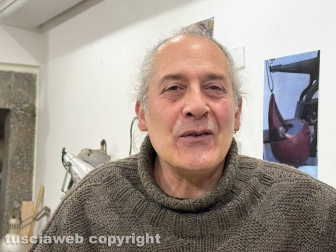 Viterbo - Andrea Ceccherini e il suo laboratorio Essere vento