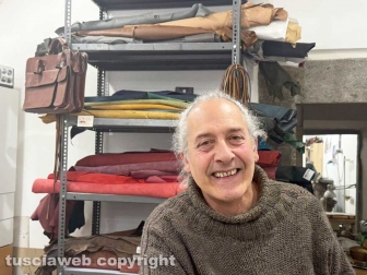 Viterbo - Andrea Ceccherini e il suo laboratorio Essere vento