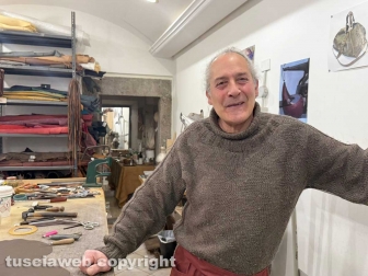 Viterbo - Andrea Ceccherini e il suo laboratorio Essere vento