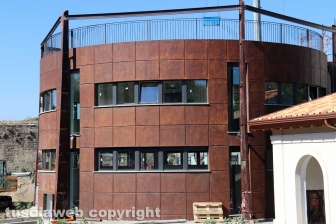 Viterbo - Ex gazometro - I lavori