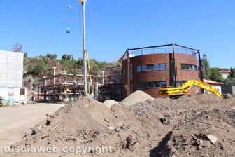 Viterbo - Ex gazometro - I lavori
