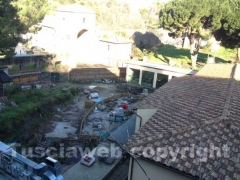 Ex mattatoio, il cantiere
