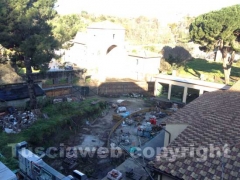 Ex mattatoio, il cantiere