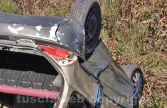 L\'auto capottata