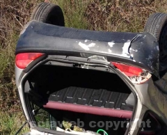 L\'auto capottata