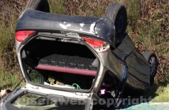 L\'auto capottata