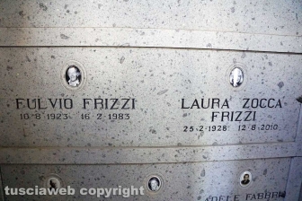 Il feretro di Fabrizio Frizzi a Bassano Romano