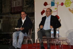 Pierluigi Battista e Antonio Polito a piazza del Fosso