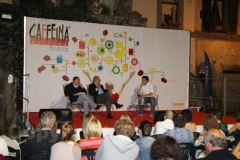 Pierluigi Battista e Antonio Polito a piazza del Fosso