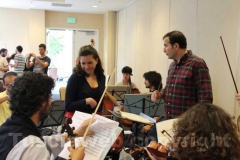 Los Angeles - Italian operafestival - Prova d\'orchestra