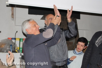 Facchini di santa Rosa al voto