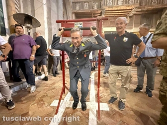 Facchini di santa Rosa - Il primo giorno delle prove di portata - Carlo Pasquali