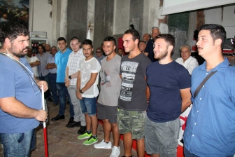 Facchini, l'incontro all'ex chiesa della Pace