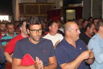 Facchini, l'incontro all'ex chiesa della Pace