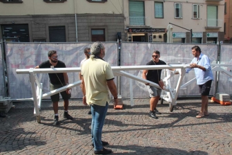 Facchini a san Sisto