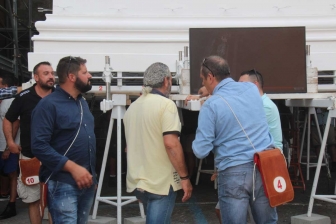 Facchini a san Sisto