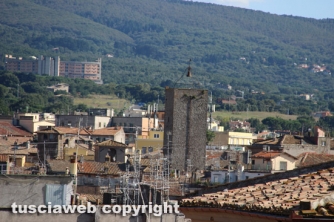 Fantastica Viterbo vista dalla rocca degli Albornoz