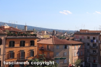 Fantastica Viterbo vista dalla rocca degli Albornoz