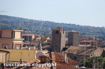 Fantastica Viterbo vista dalla rocca degli Albornoz