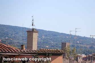 Fantastica Viterbo vista dalla rocca degli Albornoz