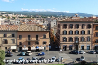 Fantastica Viterbo vista dalla rocca degli Albornoz