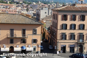 Fantastica Viterbo vista dalla rocca degli Albornoz