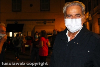 Viterbo - Il sindaco Giovanni Arena