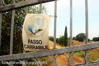 Castel Sant’Elia – Il casale dove è avvenuto il femminicidio-suicidio