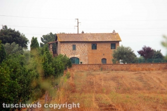 Castel Sant’Elia – Il casale dove è avvenuto il femminicidio-suicidio