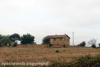 Castel Sant’Elia – Il casale dove è avvenuto il femminicidio-suicidio