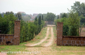 Castel Sant’Elia – Il casale dove è avvenuto il femminicidio-suicidio