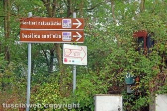 Castel Sant’Elia – La zona del casale dove è avvenuto il femminicidio-suicidio
